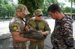 Conscription squad in Odesa