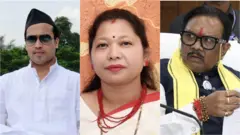 राजे अंबरीशराव आत्राम, भाग्यश्री आत्राम आणि धर्मरावबाबा आत्राम