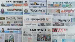 ঢাকা থেকে প্রকাশিত সংবাদপত্র