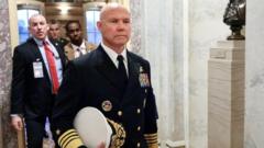 ヘグセス米長官は「全員殺せ」と命令していないと海軍提督　連邦議員たちに証言