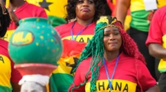 Ghanaians celebrate
