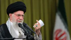 El ayatolá en una declaración