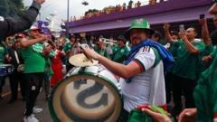 Ubicación secreta y dispositivos para dormir: cómo Inglaterra busca enfrentarse a los ruidosos aficionados mexicanos