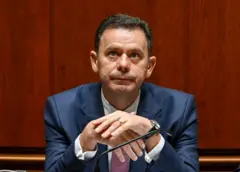 Luís Montenegro durante debate sobre moção de confiança