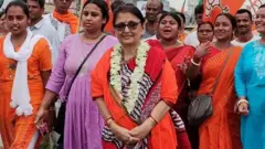 अमृता राय कृष्णनगर से बीजेपी की उम्मीदवार हैं