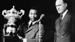 Pelé e Havelange