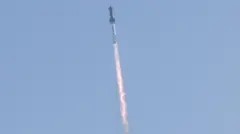 Poletanje rakete Staršip iz Teksasa