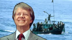 Jimmy Carter là tổng thống Mỹ thứ 39, lãnh đạo từ năm 1977 đến 1981.