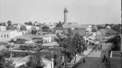 صورة تاريخية لمدينة غزة 