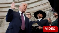 TRUMP OATH CEREMONY