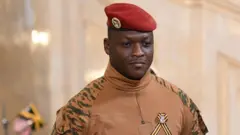 Rais wa Burkina Faso Ibrahim Traoré 
