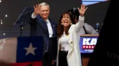 José Antonio Kast y su esposa, María Pía Adriasola