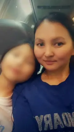 a woman with her daughter