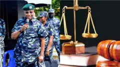 Aworan ọga ọlọpaa NAijiria ati aworan eto idajọ