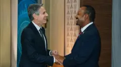ብሊንከንን ኣቢይ ኣሕመድን