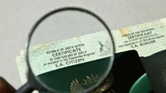 Certificado de nacimiento sudafricano