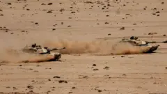 Tanques no Marrocos