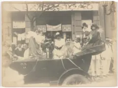 Cortejo de corso o Rio, no início do século 20