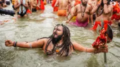 மகா கும்ப மேளா: சரஸ்வதி நதி குறித்து புராணங்கள் கூறுவது என்ன?