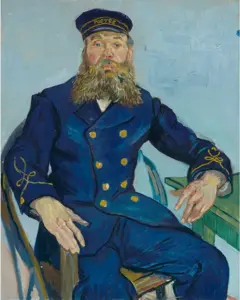 'Carteiro Joseph Roulin', obra de Van Gogh, de 1888