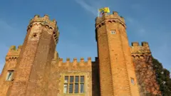 Pórtico do castelo de Lullingstone, em Kent (Inglaterra)