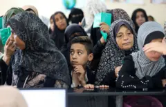 Gazze Şeridi'nde UNRWA tarafından hizmet veren bir sağlık ocağı