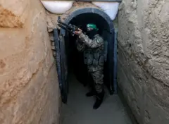 حرب غزة: كيف تبدو أنفاق حركة حماس السرية؟