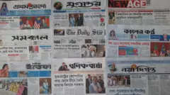 ঢাকা থেকে প্রকাশিত সংবাদ পত্র 