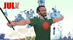 জুলাইয়ের হাতিয়ার কার্টুনই আঘাত করছে 'চেতনায়'?