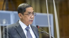 စစ်ကောင်စီရဲ့ အပြည်ပြည်ဆိုင်ရာ ပူးပေါင်းဆောင်ရွက်ရေး ပြည်ထောင်စုဝန်ကြီး ဦးကိုကိုလှိုင်နဲ့အဖွဲ့ စစ်တွေရောက်