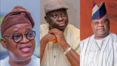 Gboyega Oyetola, Abiodun Idowu, Ademola Adeleke