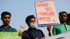 ডিজিটাল নিরাপত্তা আইন বাতিলের দাবিতে প্রতিবাদ