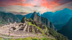 Machu Picchu, no Peru