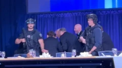 Tổng thống cũng ca ngợi "sự dũng cảm" của lực lượng Mật vụ, những người đã đưa ông và Phó Tổng thống JD Vance rời khỏi sân khấu, cho rằng họ "đã làm rất tốt"