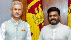  ஜெய்சங்கர் மற்றும் அநுர குமார திஸாநாயக்கவை