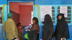 कर्नाटक का एक मतदान केंद्र