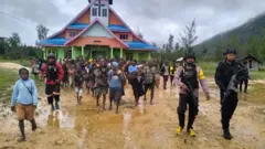 papua, konflik, militer