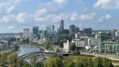 Viljnus, deo grada u kome dominijaru novoizgrađene zgrade