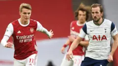 Bitaa gara mirgaatti Maartiin Odegaard fi Harii Keen