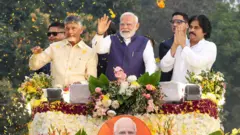 ఆంధ్రప్రదేశ్ పర్యటనలో మోదీ 