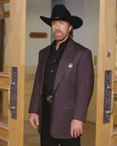 Chuck Norris em 1997 em Walker, o Ranger do Texas