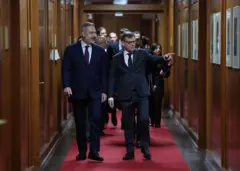 Dışişleri Bakanı Hakan Fidan ve Almanya Dışişleri Bakanı Johann Wadephul