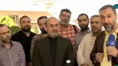 پیمان جبلی در فرودگاه تهران به استقبال خبرنگاران ایران رفت که در عربستان بازداشت شده بودند