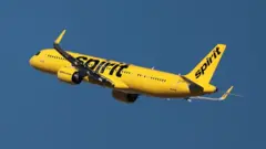 File image of a Spirit Airlines flight