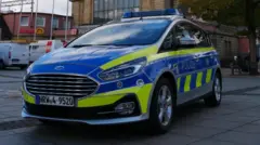 የጀርመን ፖሊስ መኪና