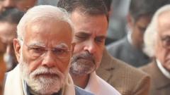 राहुल गांधी के 'आर्थिक सुनामी' और मोदी सरकार के भविष्य वाले बयान पर मचा सियासी घमासान