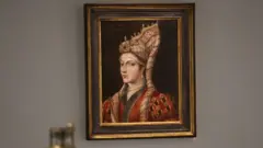 Hürrem Sultanın 16-cı əsrin sonu, 17-ci əsrin əvvəllərində çəkildiyi təxmin edilən portreti.