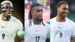 Victor Osimhen, Alex Iwobi na Cyriel Desser