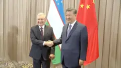 Ўзбекистон Президенти Мирзиёев ва Хитой раҳбари Си Цзинпин