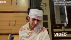 பூஞ்சில் ஷெல் தாக்குதலில் உயிரிழந்தவர்களின் குடும்பங்கள்